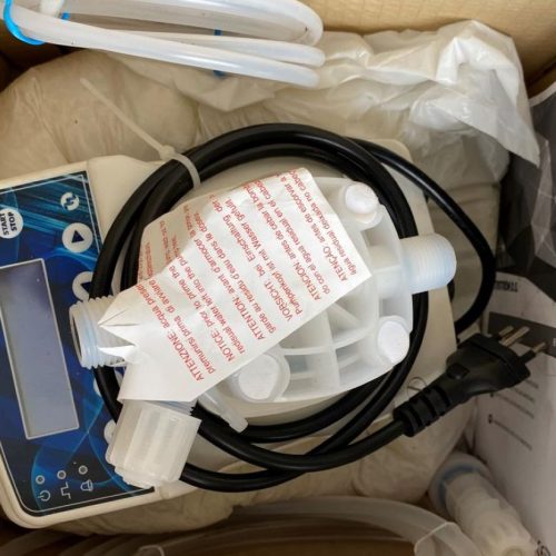 Complete Seibt Water Treatment Line Including S/S Decanter, Filter Press, Filters, Valves, and Piping