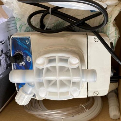 Complete Seibt Water Treatment Line Including S/S Decanter, Filter Press, Filters, Valves, and Piping