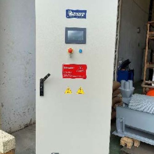 Complete Seibt Water Treatment Line Including S/S Decanter, Filter Press, Filters, Valves, and Piping