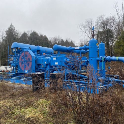 Cameron Model AjaxDPC2804LE 800 HP Skid Mounted Gas Compressor