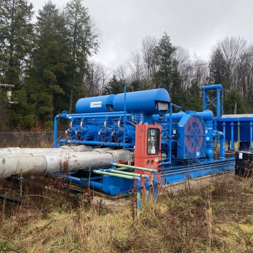 Cameron Model AjaxDPC2804LE 800 HP Skid Mounted Gas Compressor