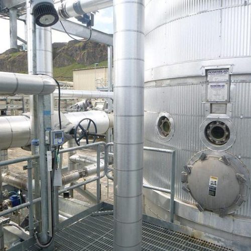 2019 Rosenblad (4) Effect 150K lbs/hr S/S Evaporator with a Stripper-Condenser and Thermal Oxidizer