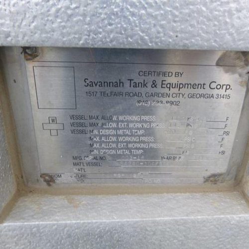 2019 Rosenblad (4) Effect 150K lbs/hr S/S Evaporator with a Stripper-Condenser and Thermal Oxidizer