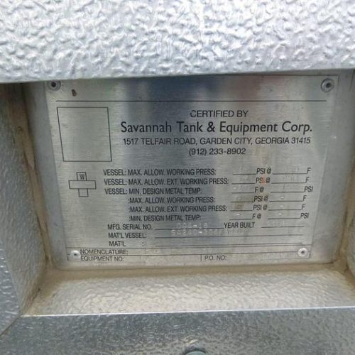 2019 Rosenblad (4) Effect 150K lbs/hr S/S Evaporator with a Stripper-Condenser and Thermal Oxidizer