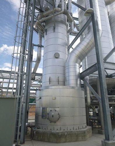 2019 Rosenblad (4) Effect 150K lbs/hr S/S Evaporator with a Stripper-Condenser and Thermal Oxidizer