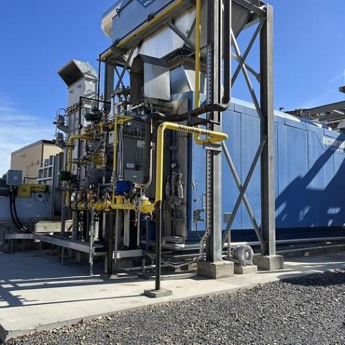 Victory Energy Voyager Series Model VS-5-78SP SH 90,000 LBS/HR PPH Natural Gas Package Boiler