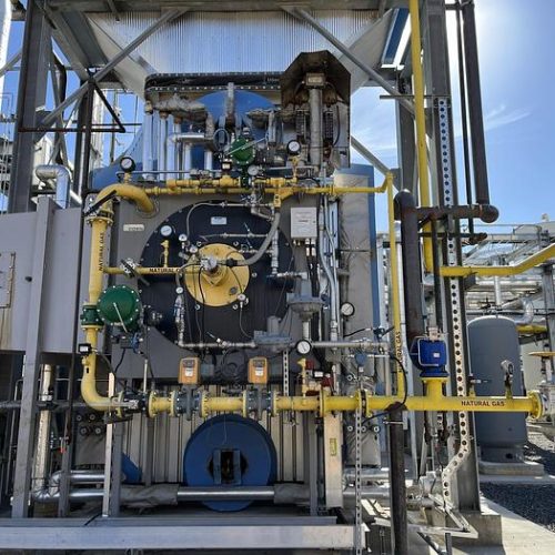 Victory Energy Voyager Series Model VS-5-78SP SH 90,000 LBS/HR PPH Natural Gas Package Boiler