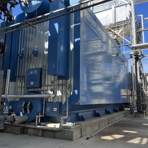 Victory Energy Voyager Series Model VS-5-78SP SH 90,000 LBS/HR PPH Natural Gas Package Boiler