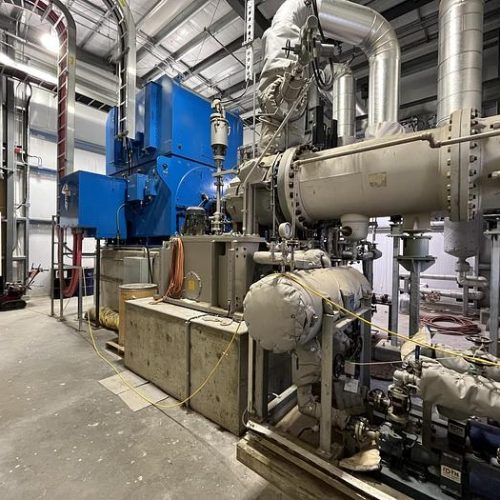 Howden Twin Condensing Steam Turbine with A.C. Generator