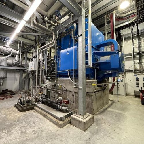 Howden Twin Condensing Steam Turbine with A.C. Generator