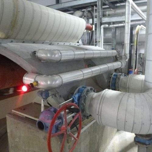 HYMAC/ Press Technology Model 100 Wet Lap Twin Wire Press, Model 100 HDP Heavy Duty Press, and Model 100 Cutter Layboy