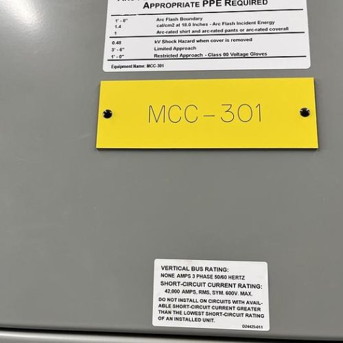 Siemens Tiastar MCC Section w/ Drives