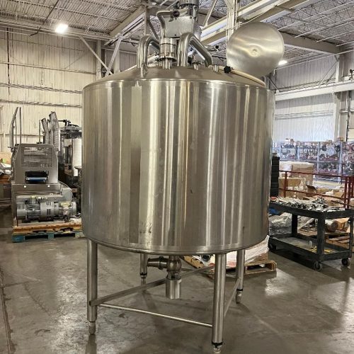 600 Gallon Walker Vertical 316L S/S Insulated Sweep Agitated Tank