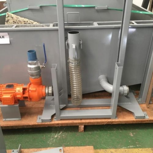 Seibt Decantage Tank 1500mm x 2200mm x 8000mm with Screws and Beaters