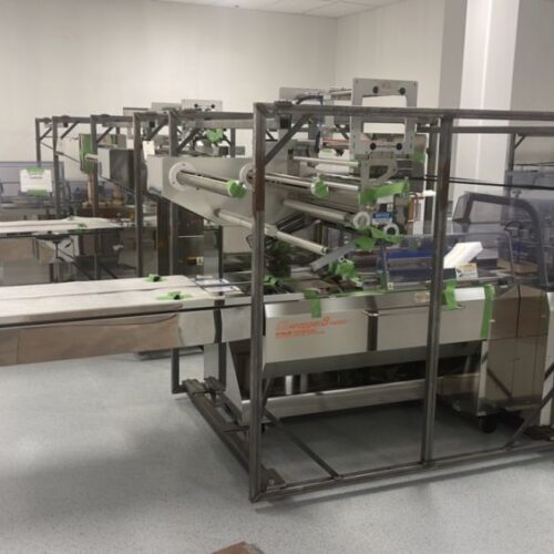 UNUSED Fuji Model FW3410B Alpha 8 S/S Continuous Horizontal Flow Wrapper