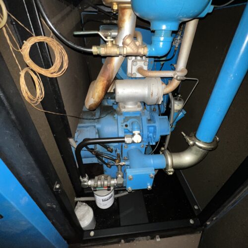 Kobelco Model KNW Series 75 HP Screw Type Air Compressor