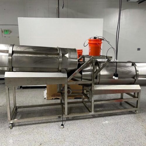 Complete 1,000 Pound Per Hour Capacity Dog / Pet Food Kibble Line Including Ribbon Blender, Extruder, Dryer, Etc.