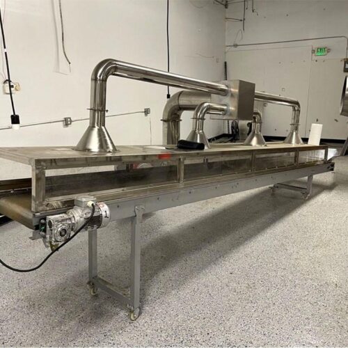 Complete 1,000 Pound Per Hour Capacity Dog / Pet Food Kibble Line Including Ribbon Blender, Extruder, Dryer, Etc.