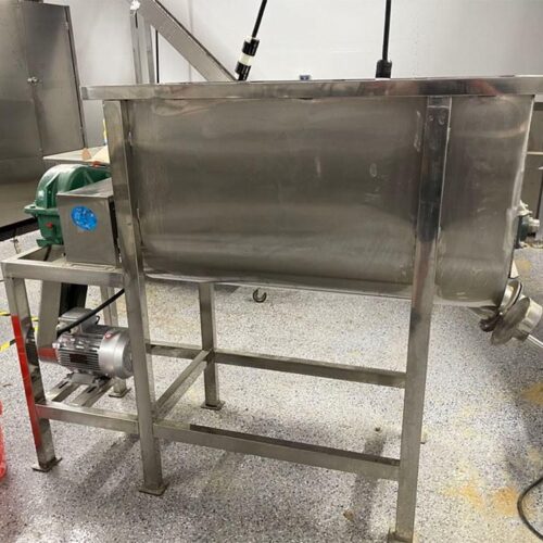 Complete 1,000 Pound Per Hour Capacity Dog / Pet Food Kibble Line Including Ribbon Blender, Extruder, Dryer, Etc.