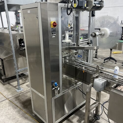 Complete Terco 8 CPM BOV Bag on Valve Aerosol Can Filling Line with Filler, Gasser, Crimper, Sleeve Labeler, Etc.