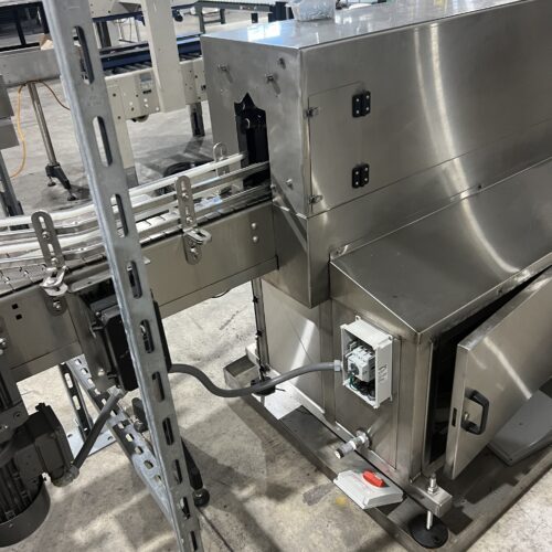 Complete Terco 8 CPM BOV Bag on Valve Aerosol Can Filling Line with Filler, Gasser, Crimper, Sleeve Labeler, Etc.