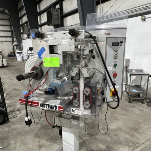 Complete Terco 8 CPM BOV Bag on Valve Aerosol Can Filling Line with Filler, Gasser, Crimper, Sleeve Labeler, Etc.