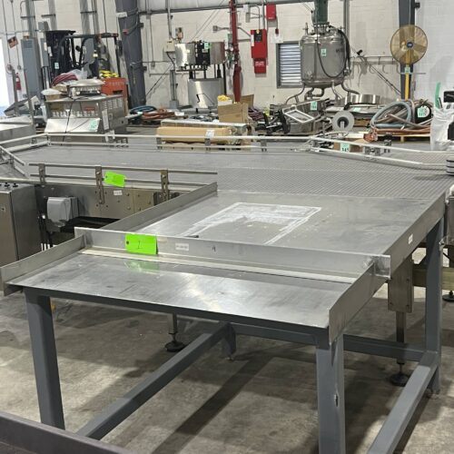 Complete Terco 8 CPM BOV Bag on Valve Aerosol Can Filling Line with Filler, Gasser, Crimper, Sleeve Labeler, Etc.