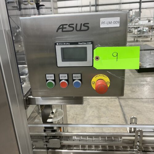 Complete Terco 8 CPM BOV Bag on Valve Aerosol Can Filling Line with Filler, Gasser, Crimper, Sleeve Labeler, Etc.