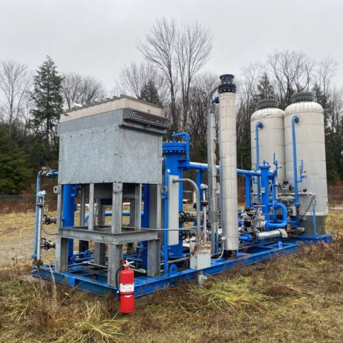 Refrigerated Joule Thomson Effect (J-T) Natural Gas Liquids Extraction Plant