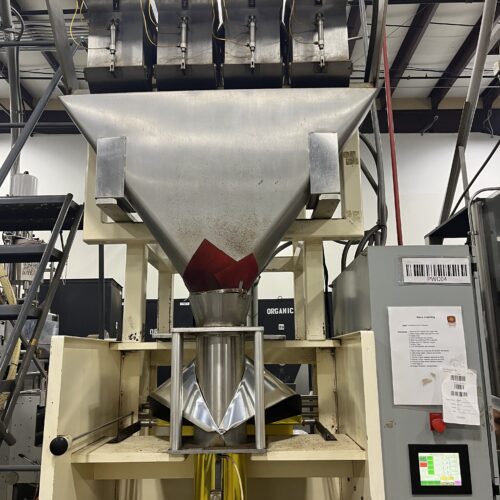 Complete VFFS System Including Key Pak Model EL1200 VFFS Machine, Linear Combination Scale, Auger Feeder and Discharge Conveyor