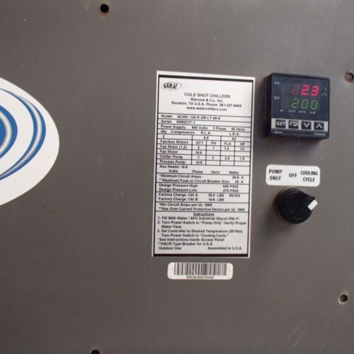 Cold Shot Chillers 10 Ton Glycol Chiller