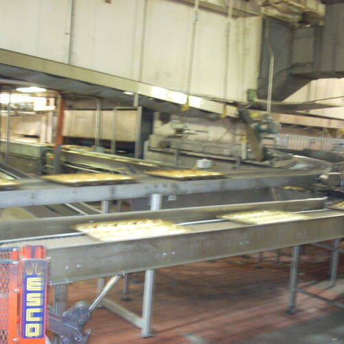 Complete Danish Baking and Cooling Line