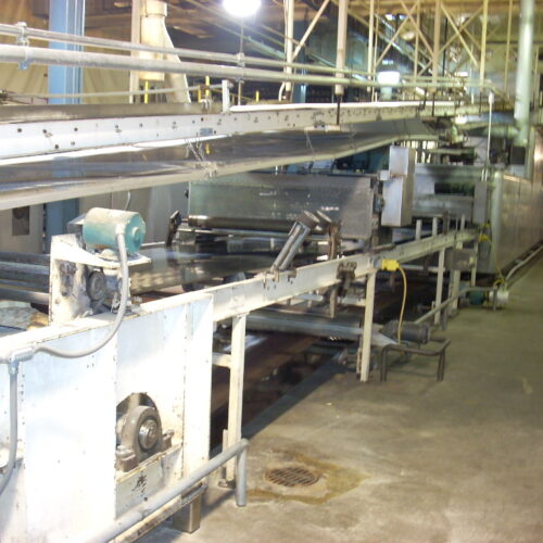 Werner 90 ft 2-Zone Natural Gas Recirculating Band Oven