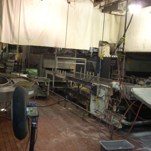 Werner 90 ft 2-Zone Natural Gas Recirculating Band Oven