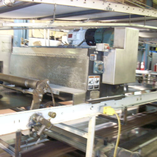 Werner 90 ft 2-Zone Natural Gas Recirculating Band Oven