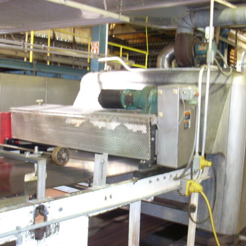 Werner 90 ft 2-Zone Natural Gas Recirculating Band Oven