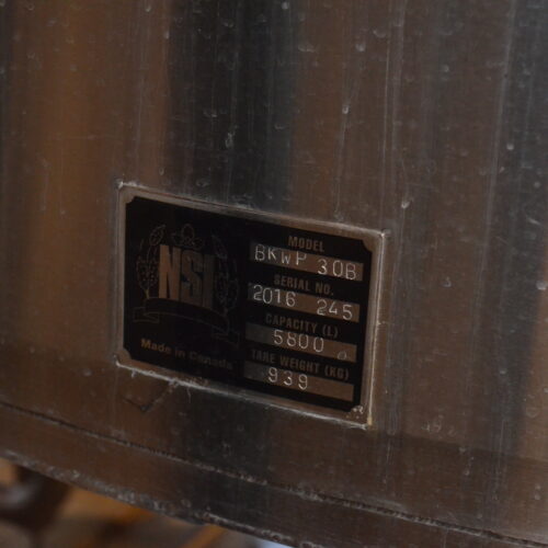 Complete 30 BBL NSI Newlands (5) Tank Brewhouse