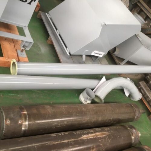 Complete Seibt Recycling Line Including Granulating Mill, Decanter, Pre-Dryers, Screw Conveyor, Etc.