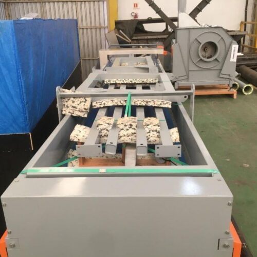 Complete Seibt Recycling Line Including Granulating Mill, Decanter, Pre-Dryers, Screw Conveyor, Etc.