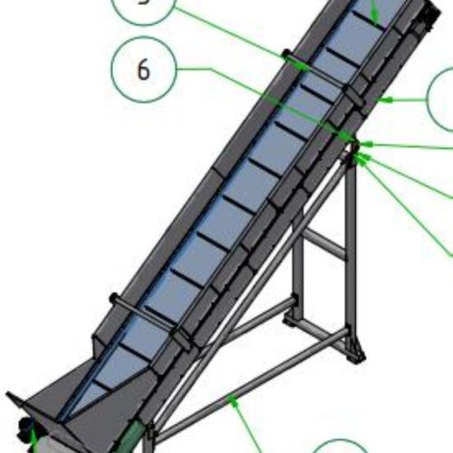 Complete Seibt Recycling Line Including Granulating Mill, Decanter, Pre-Dryers, Screw Conveyor, Etc.