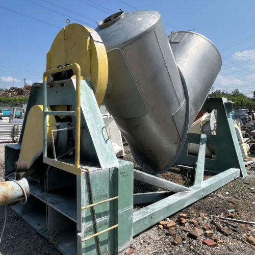 300 Cu Ft Gemco Stainless Steel Twin Shell Blender