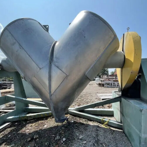 300 Cu Ft Gemco Stainless Steel Twin Shell Blender