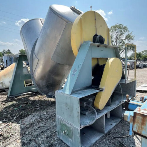 300 Cu Ft Gemco Stainless Steel Twin Shell Blender