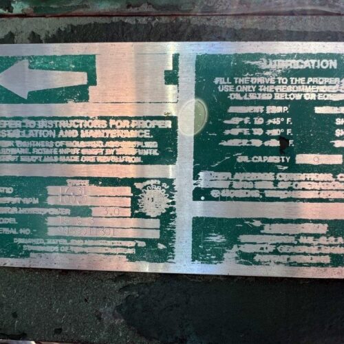 1,400 Gallon Capacity Roben Vertical Jacketed Agitated S/S Mix Tank