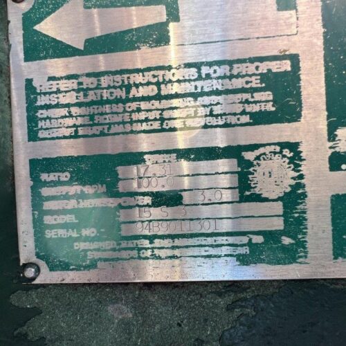 1,400 Gallon Capacity Roben Vertical Jacketed Agitated S/S Mix Tank