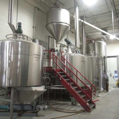 Complete Santa Rosa 40 BBL Brewhouse Including Lauter Tun, Mash Tun, Wort Kettle, Whirlpool, Etc