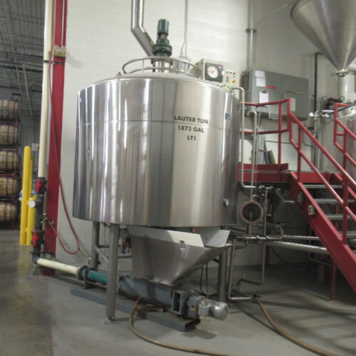 Complete Santa Rosa 40 BBL Brewhouse Including Lauter Tun, Mash Tun, Wort Kettle, Whirlpool, Etc