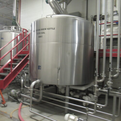 Complete Santa Rosa 40 BBL Brewhouse Including Lauter Tun, Mash Tun, Wort Kettle, Whirlpool, Etc