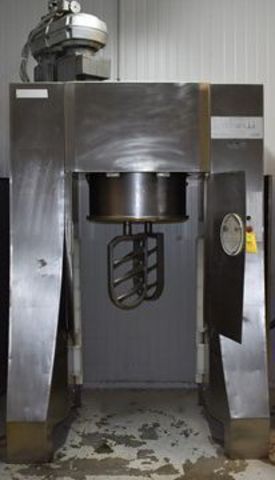 Tonelli 200 Liter Capacity Model Universal2000 S/S Vertical Planetary Mixer