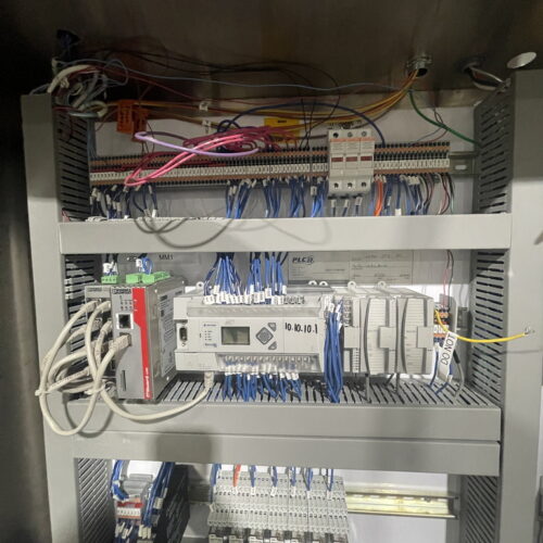 IJ White Thermal Edge Ultra Hydro Spiral Chilling Conveyor with Stainless Steel Cabinet